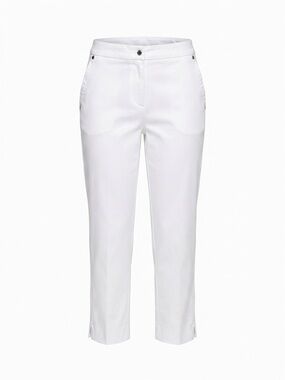 Per Una M&S White Straight Leg Pants US 6 UK 10